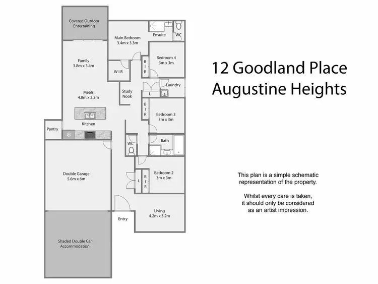 Second view of Homely house listing, 12 Goodland Place, Augustine Heights QLD 4300