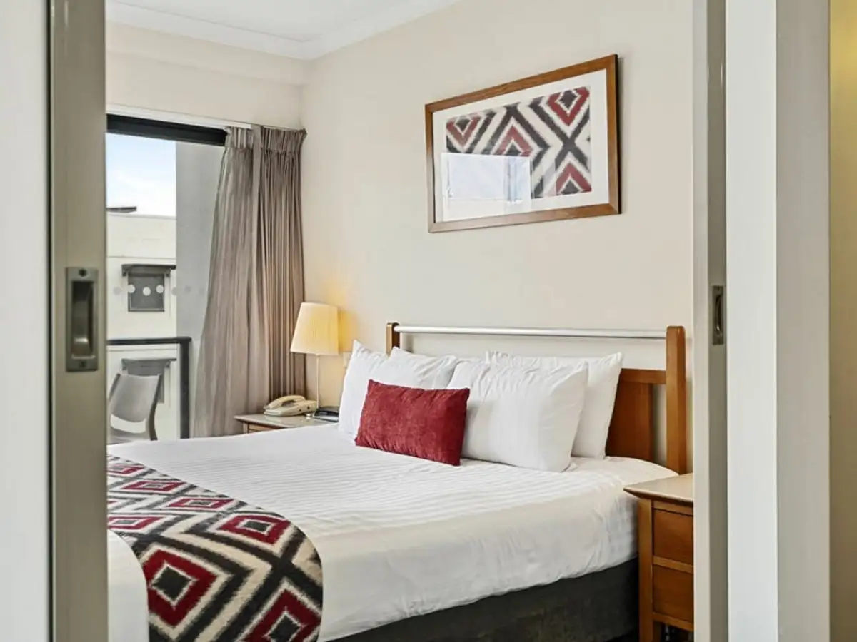 Main view of Homely serviced apartment listing, 409/112 Mounts Bay Road, Perth WA 6000