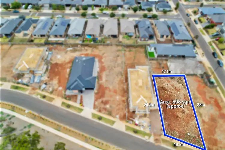 Second view of Homely land listing, 44 Marriott Boulevard, Weir Views VIC 3338