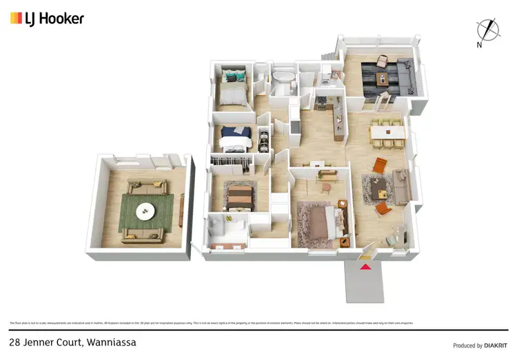Fourth view of Homely house listing, 28 Jenner Court, Wanniassa ACT 2903