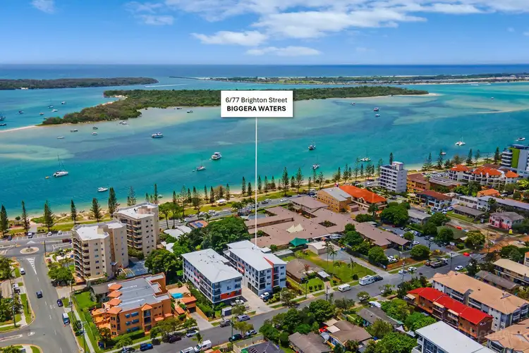 Sixth view of Homely apartment listing, 6/77 Brighton Street, Biggera Waters QLD 4216