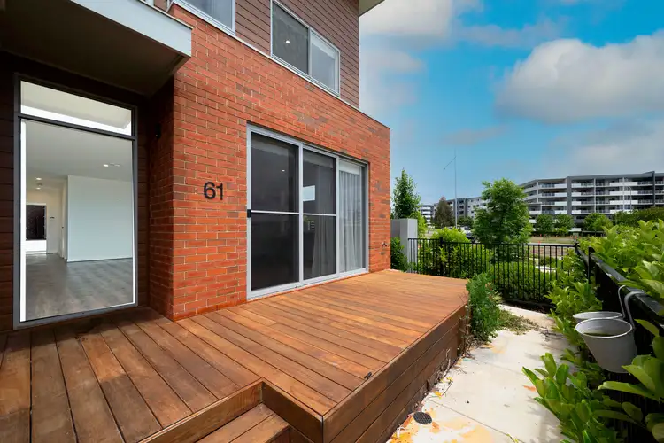 Second view of Homely townhouse listing, 61/128 John Gorton Drive, Coombs ACT 2611
