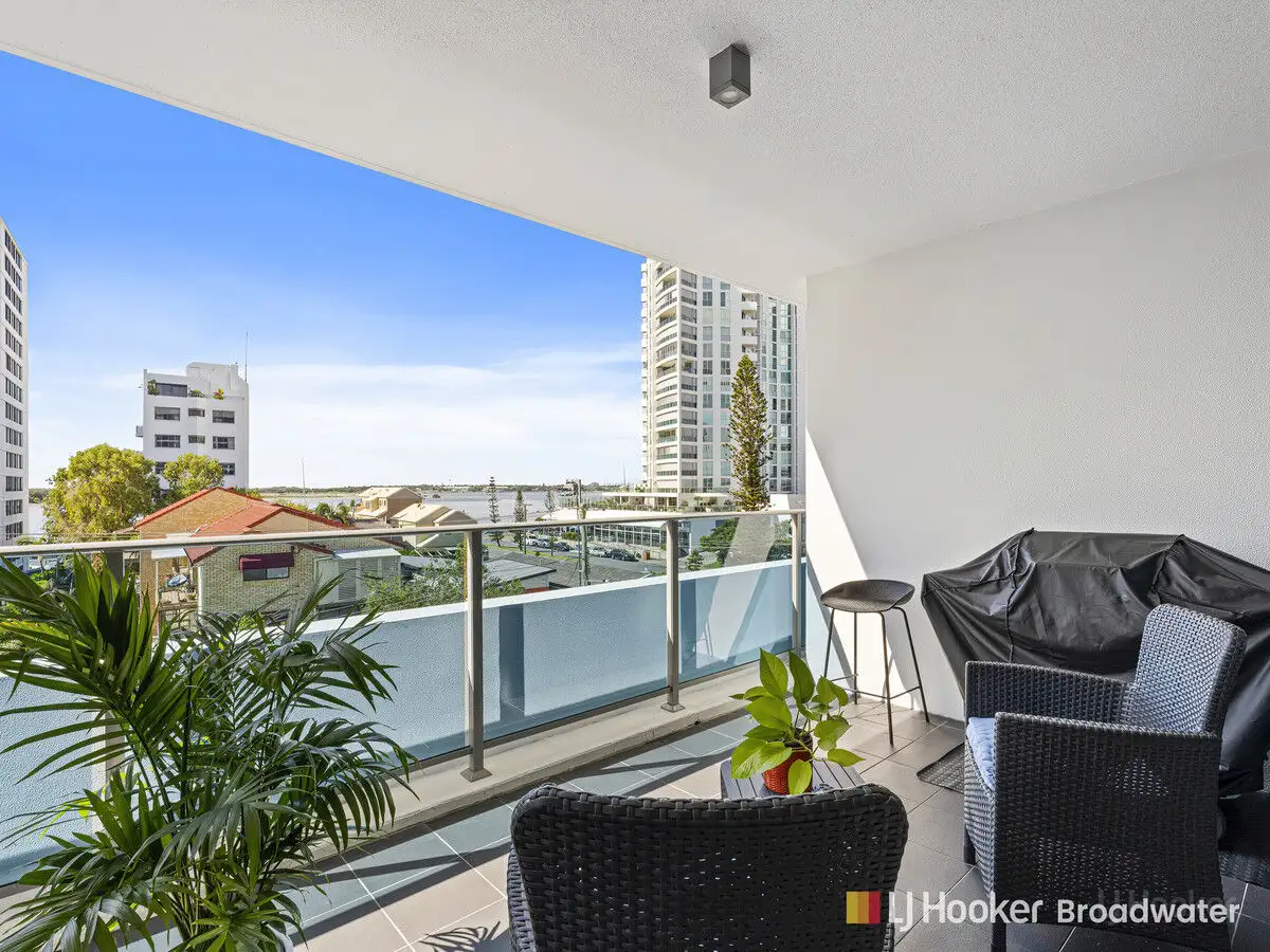 Main view of Homely apartment listing, 305/20 Labrador Street, Labrador QLD 4215