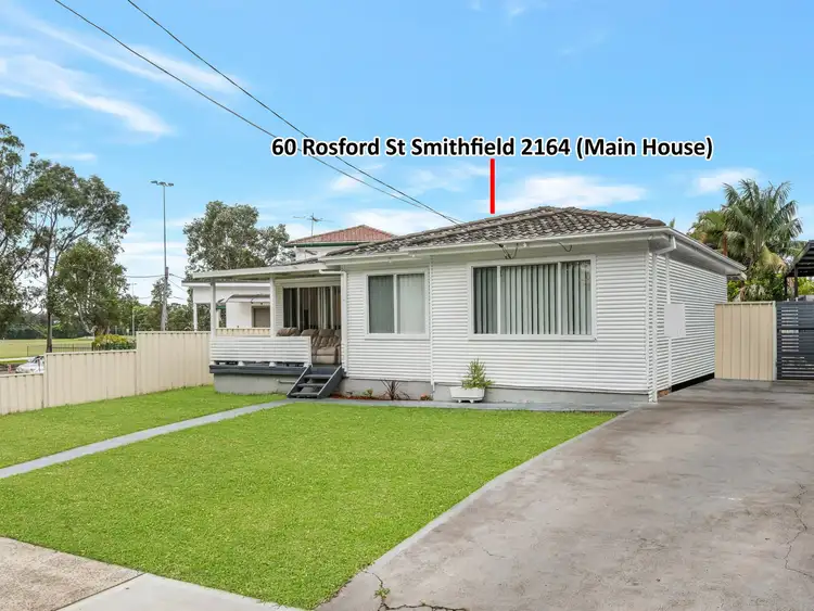 Second view of Homely house listing, 60 & 60A Rosford Street, Smithfield NSW 2164