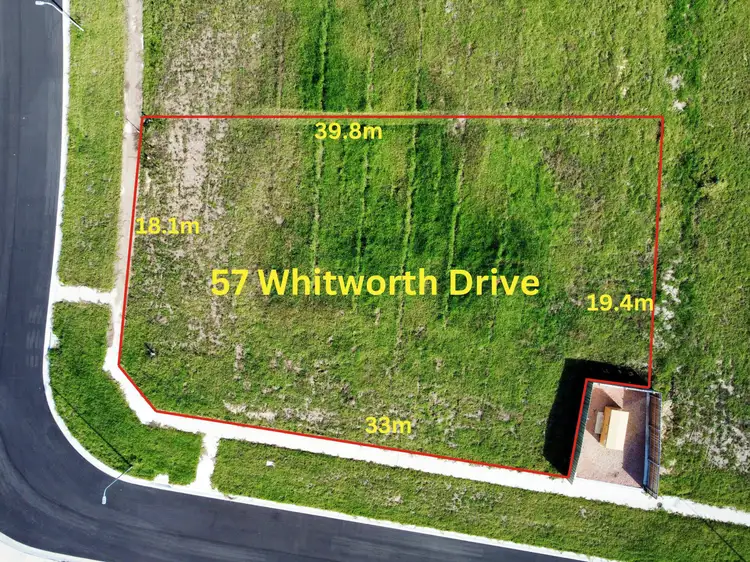 Second view of Homely land listing, 57 Whitworth Drive, Nicholson VIC 3882