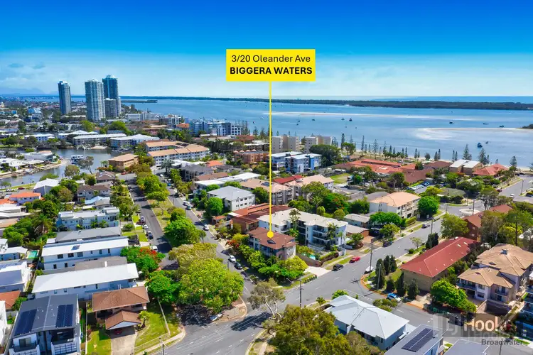 Second view of Homely apartment listing, 3/20 Oleander Avenue, Biggera Waters QLD 4216