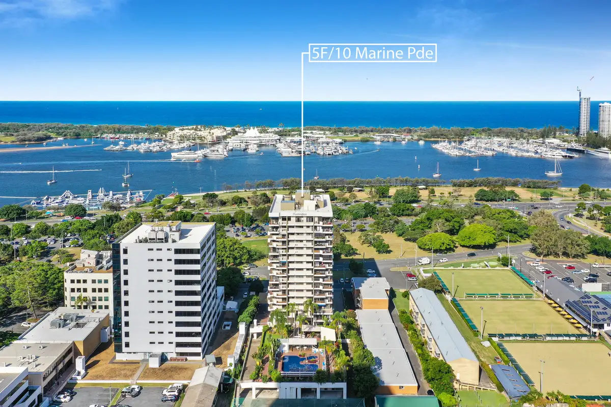 Main view of Homely apartment listing, 5F/10 Marine Parade, Southport QLD 4215