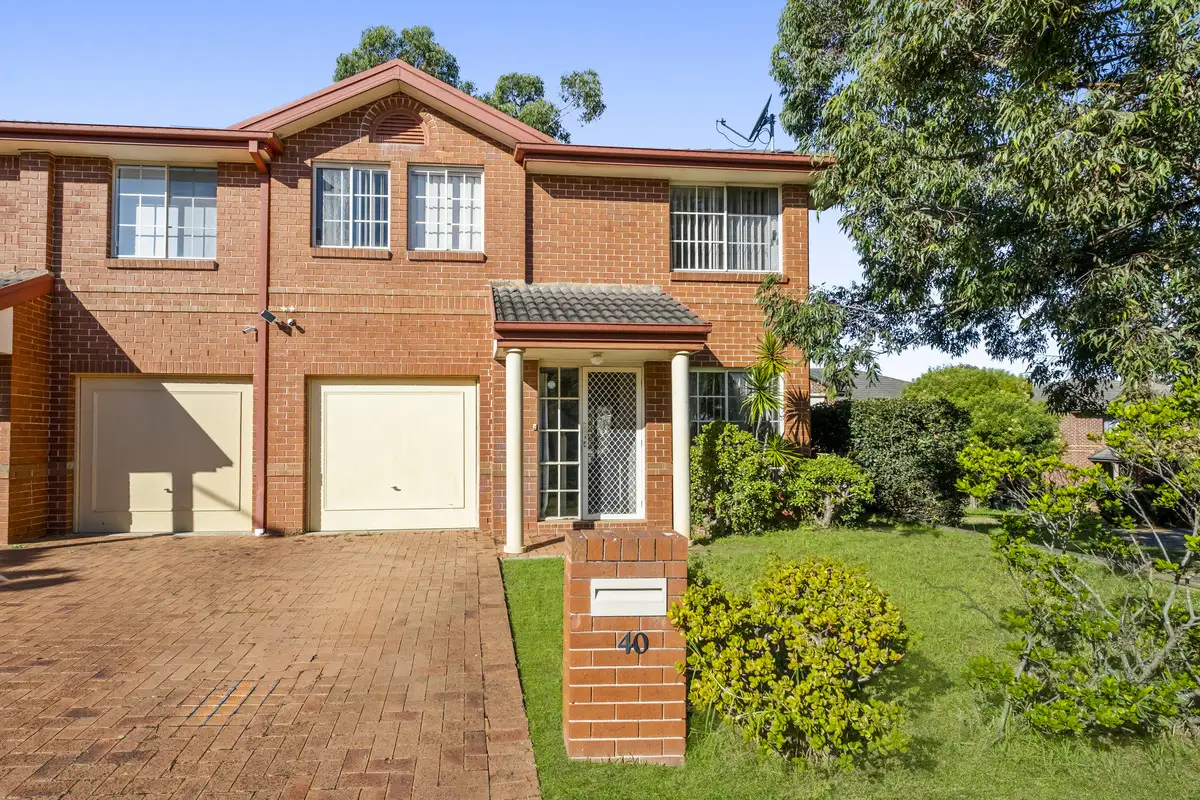 Main view of Homely townhouse listing, 40 Kieren Drive, Blacktown NSW 2148