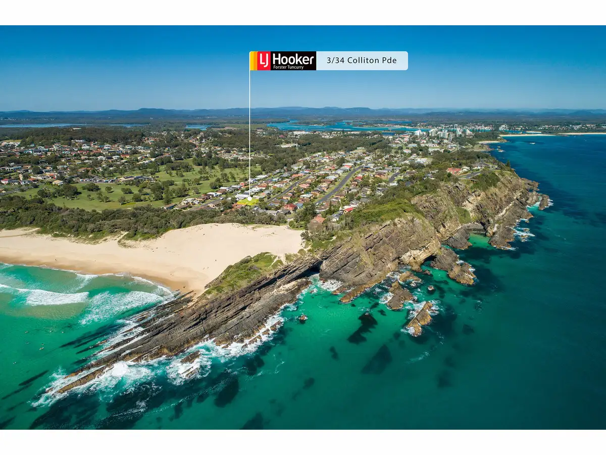 Main view of Homely villa listing, 3/34 Colliton Parade, Forster NSW 2428