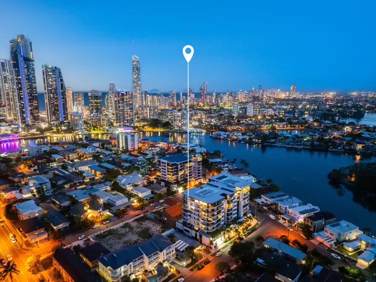 Main view of Homely unit listing, 604/256 Stanhill Drive, Chevron Island QLD 4217