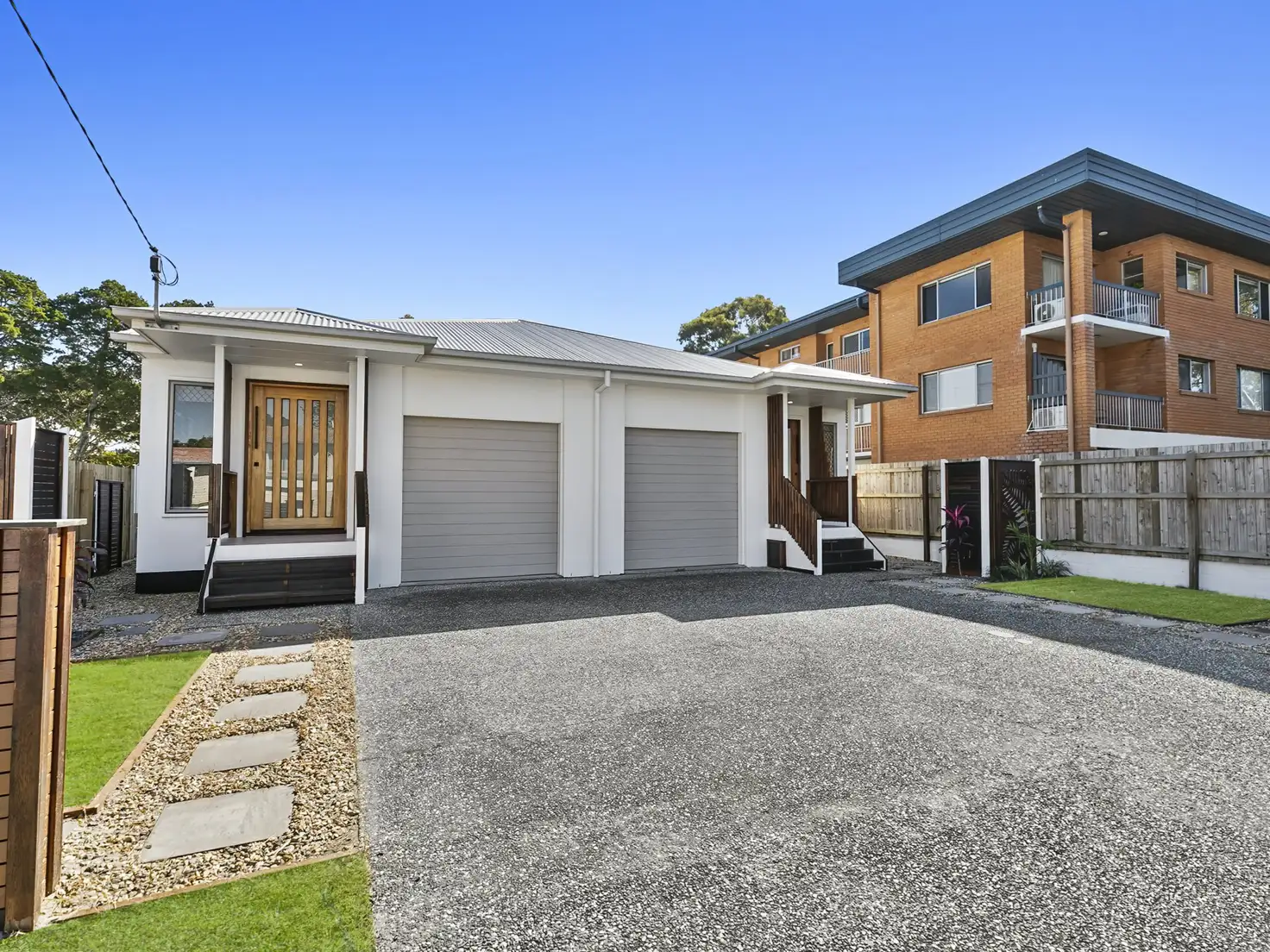 Main view of Homely semi-detached listing, 1/11 Ferguson Avenue, Bongaree QLD 4507