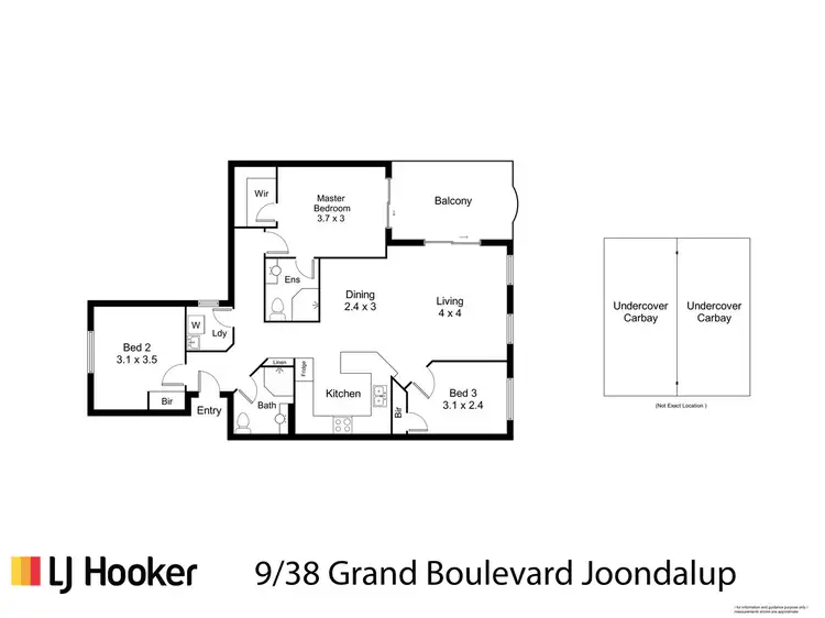 Third view of Homely apartment listing, 9/38 Grand Boulevard, Joondalup WA 6027