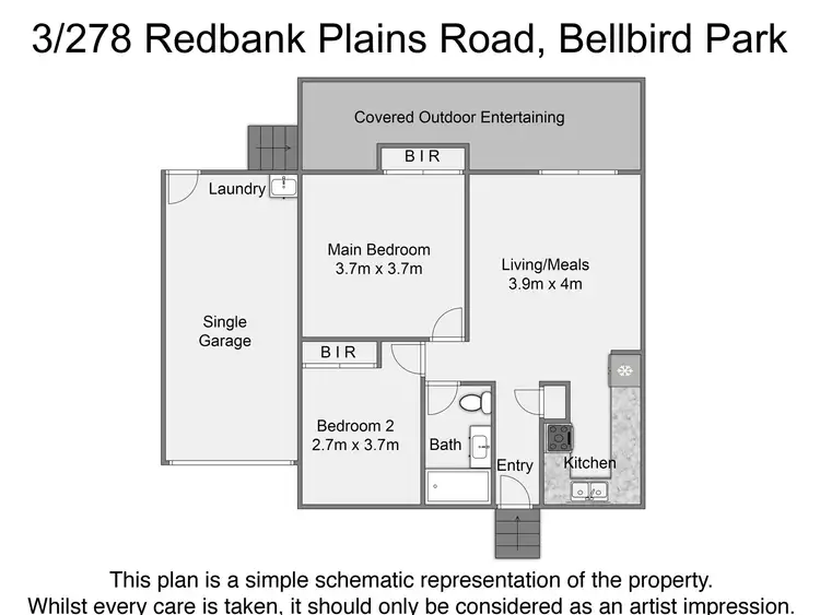 Second view of Homely unit listing, 3/278 Redbank Plains Road, Bellbird Park QLD 4300