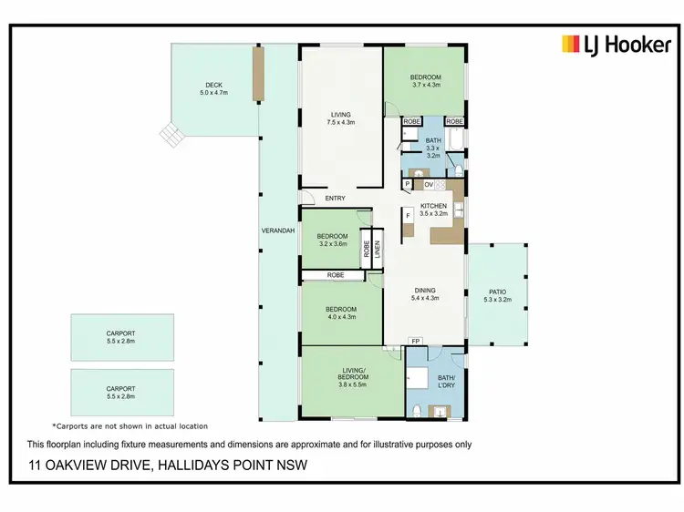Fifth view of Homely house listing, 11 Oakview Drive, Hallidays Point NSW 2430