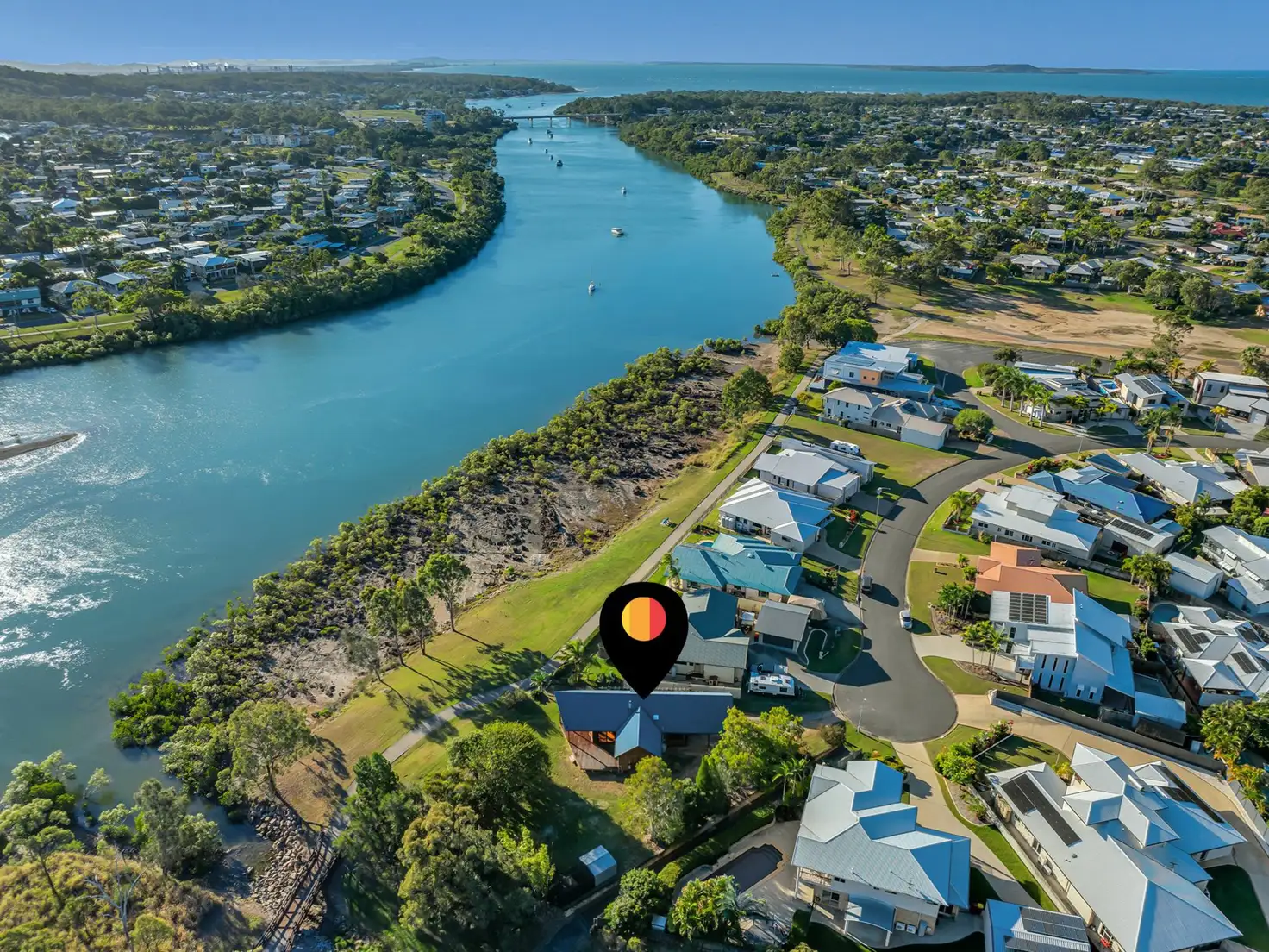 Main view of Homely house listing, 34 Riverside Drive, Tannum Sands QLD 4680