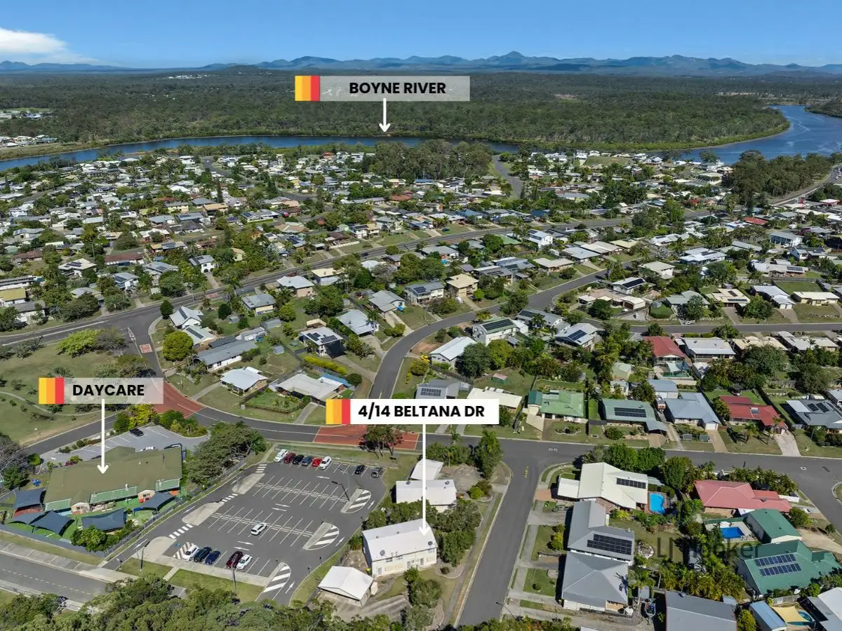 Main view of Homely unit listing, 4/14 Beltana Drive, Boyne Island QLD 4680