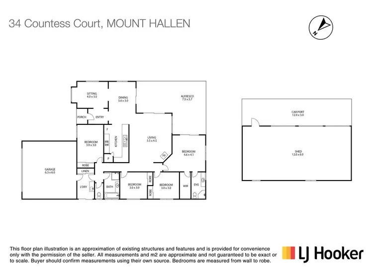Fifth view of Homely rural property listing, 34 Countess Court, Mount Hallen QLD 4312