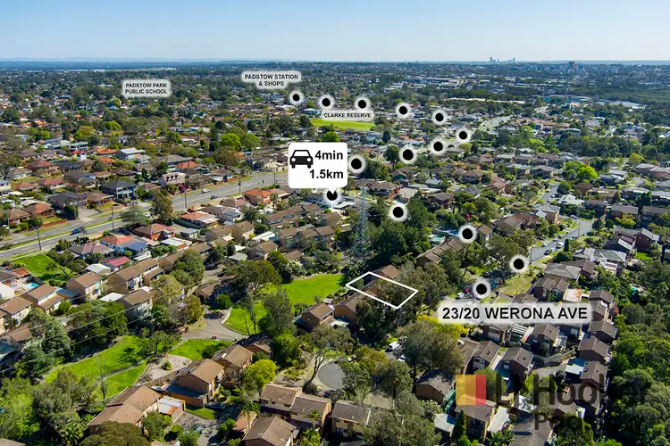 Third view of Homely townhouse listing, 23/20 Werona Avenue, Padstow NSW 2211