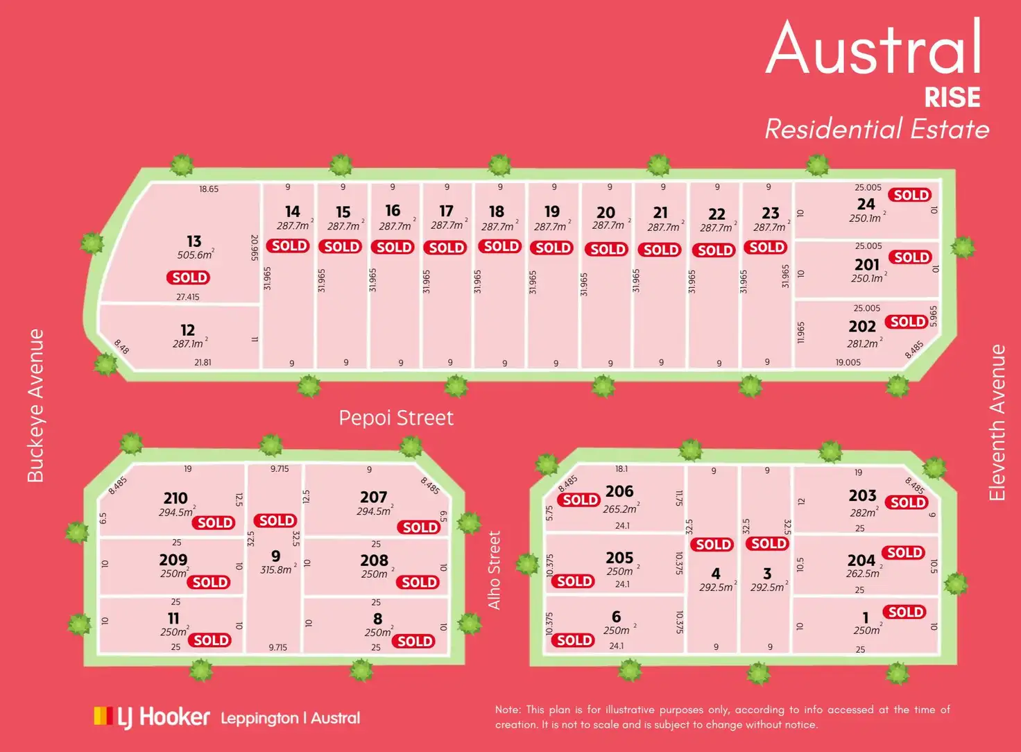 Main view of Homely land listing, 40 Eleventh Avenue, Austral NSW 2179