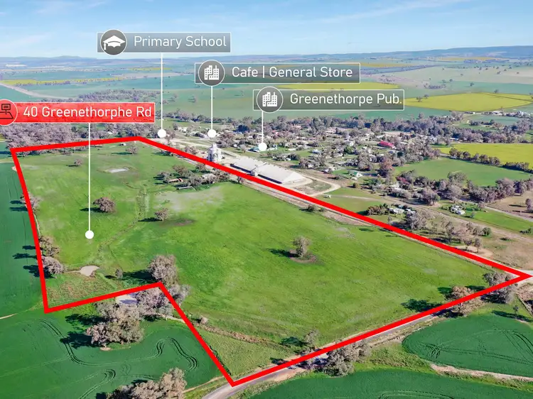 Main view of Homely rural property listing, 40 Koorawatha Road, Greenethorpe NSW 2809