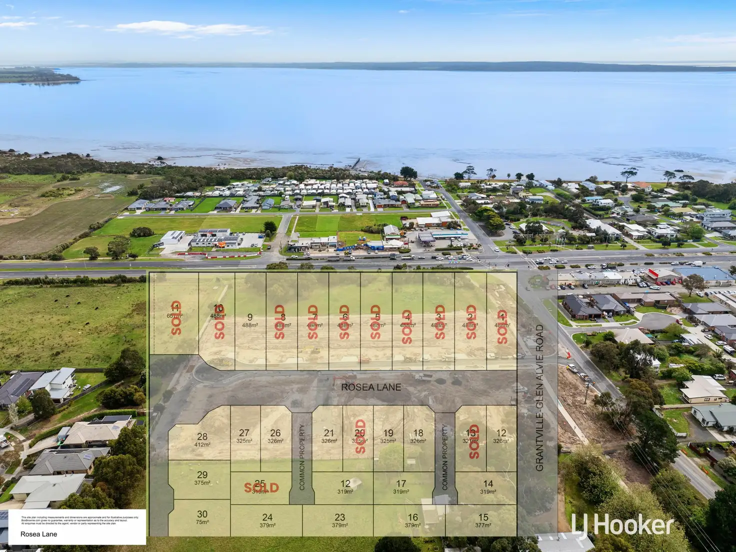 Main view of Homely land listing, Lot Lot 16 Rosea Lane/6-12 Grantville - Glen Alvie Road, Grantville VIC 3984
