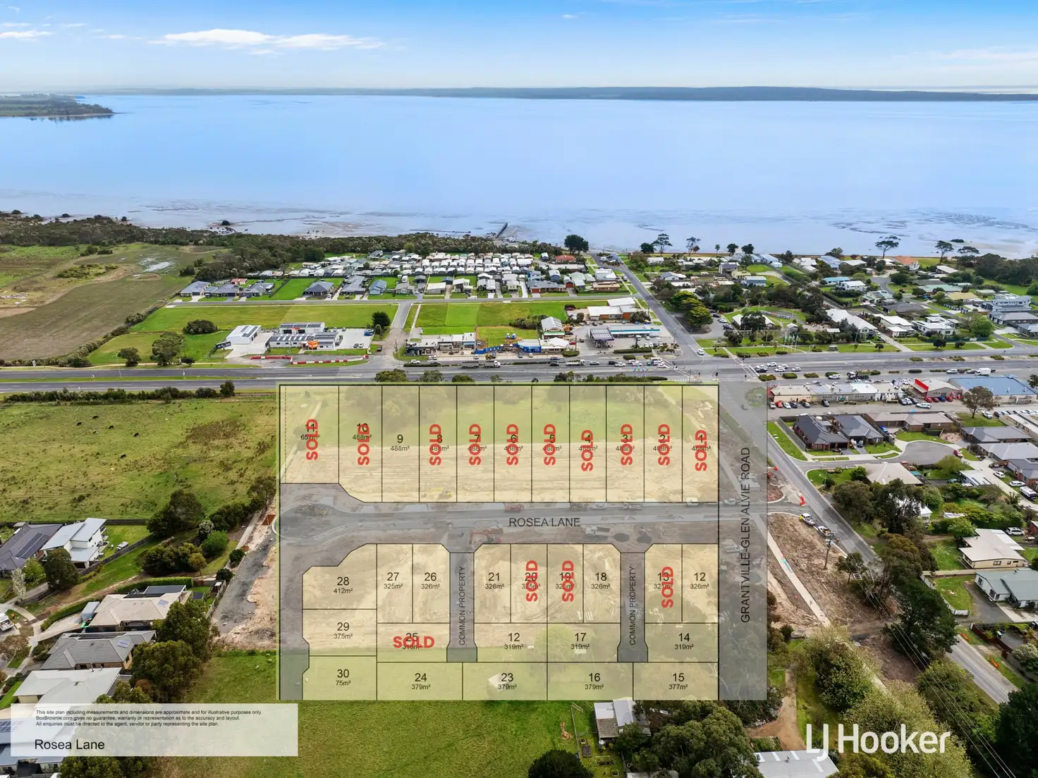 Main view of Homely land listing, Lot Lot 28 Rosea Lane/6-12 Grantville - Glen Alvie Road, Grantville VIC 3984
