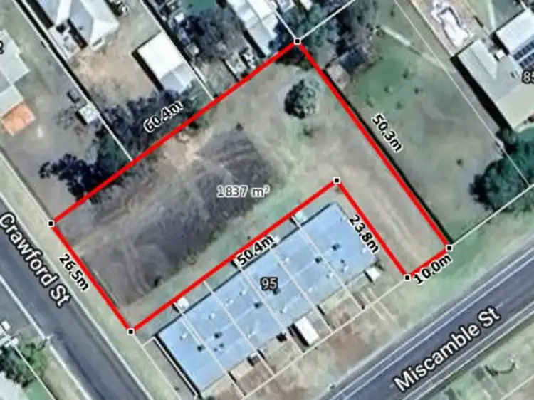 Main view of Homely land listing, 91 Miscamble Street, Roma QLD 4455