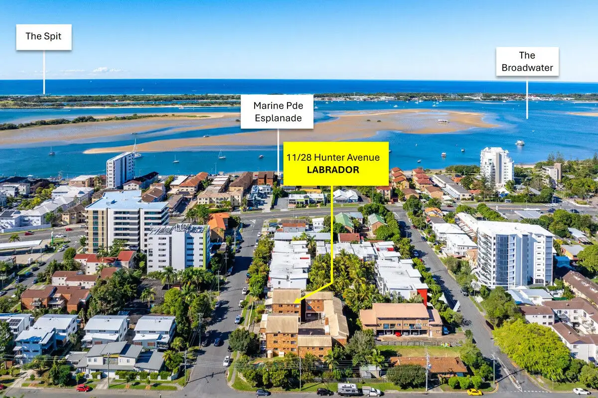 Main view of Homely apartment listing, 11/28 Hunter Avenue, Labrador QLD 4215