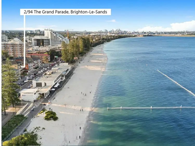 Second view of Homely apartment listing, 2/94 The Grand Parade, Brighton-Le-Sands NSW 2216