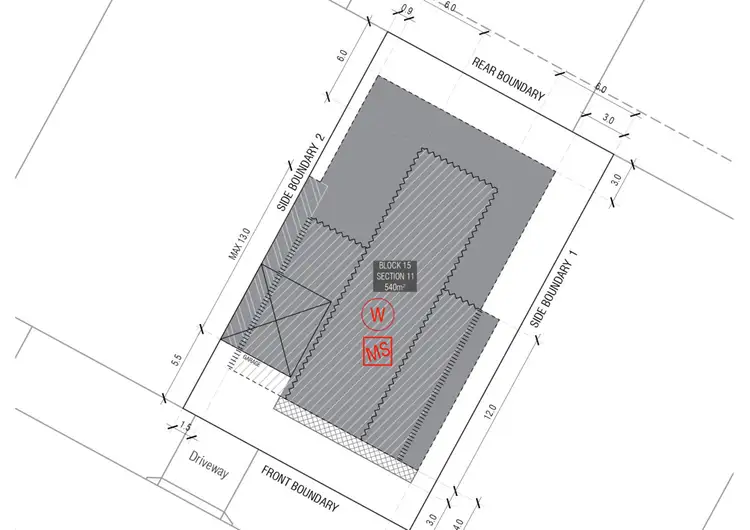 Third view of Homely land listing, 12 Oppenheimer Street, Macnamara ACT 2615