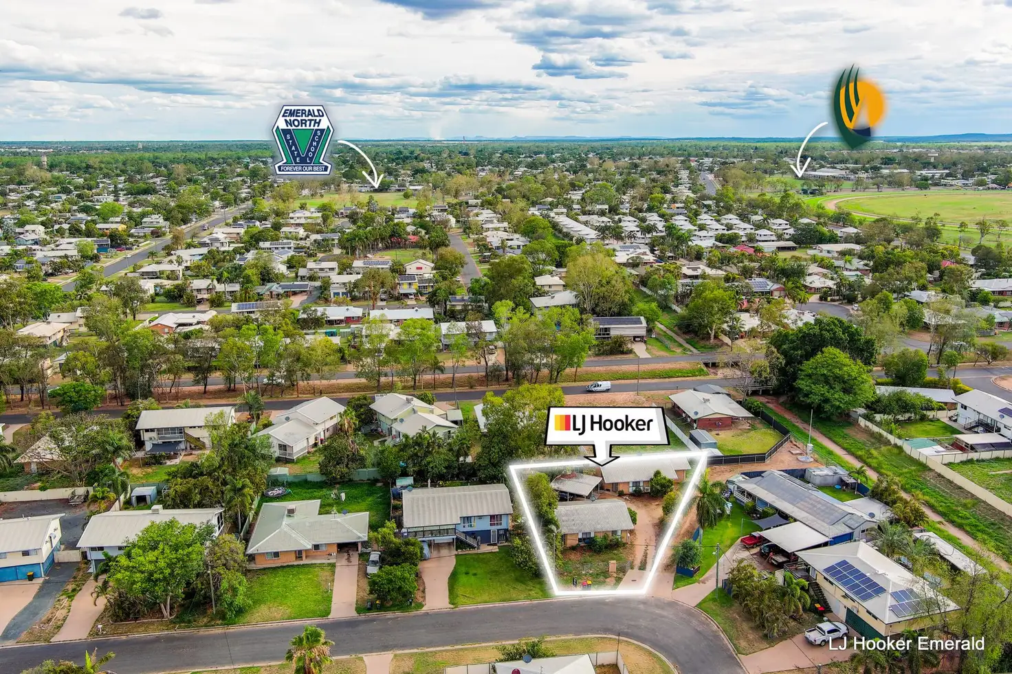 Main view of Homely unit listing, 14 Alamein Drive, Emerald QLD 4720