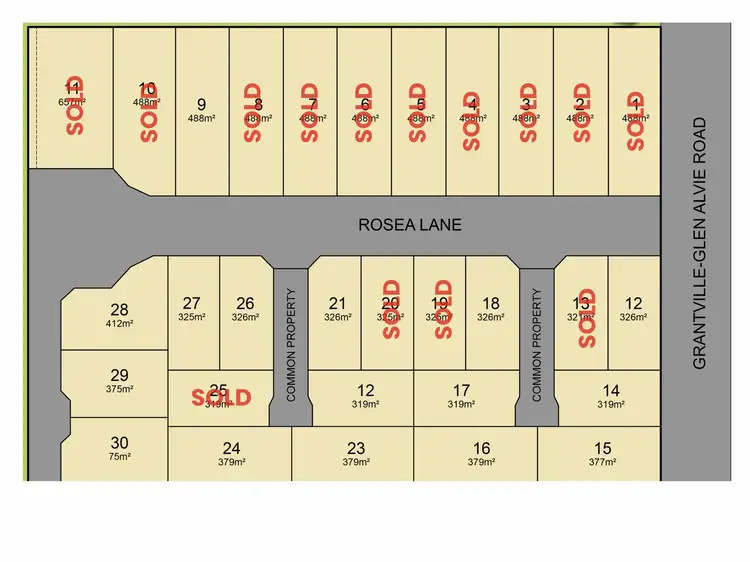 Third view of Homely land listing, Lot Lot 22 Rosea Lane/6-12 Grantville - Glen Alvie Road, Grantville VIC 3984