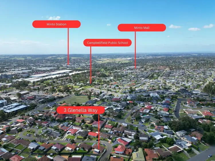 Seventh view of Homely house listing, 3 Glenella Way, Minto NSW 2566