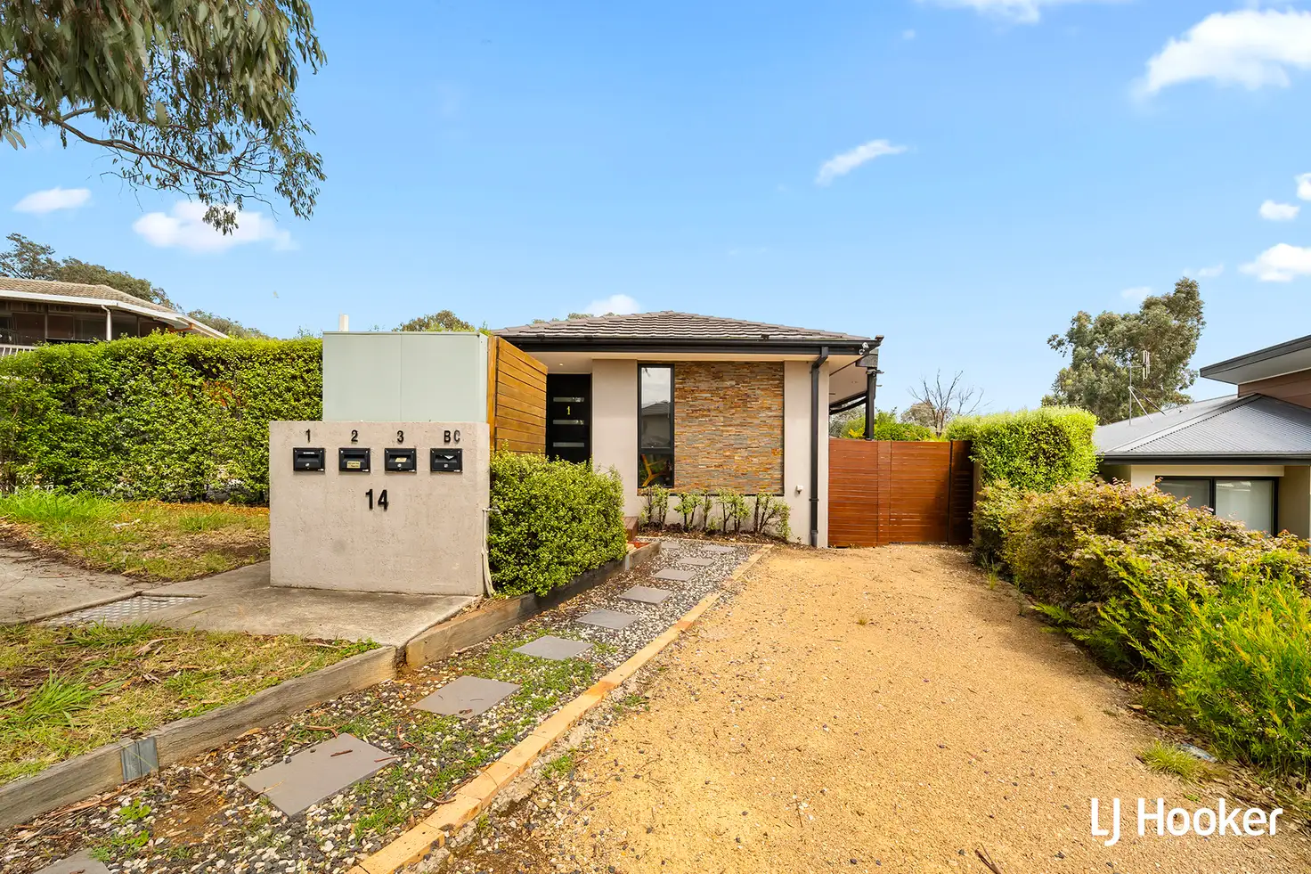 Main view of Homely townhouse listing, 1/14 Bindel Place, Aranda ACT 2614