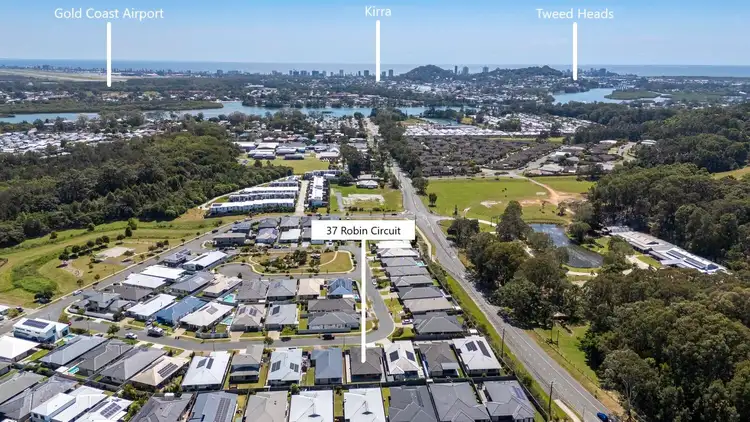Second view of Homely house listing, 37 Robin Circuit, Tweed Heads South NSW 2486