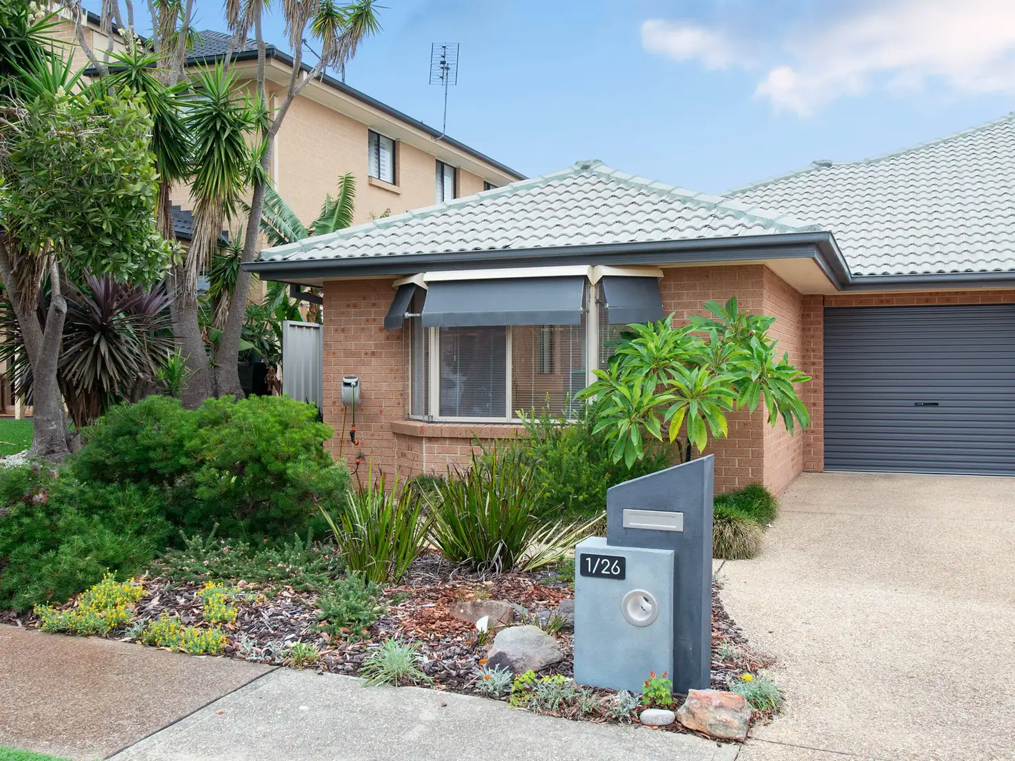 Main view of Homely semi-detached listing, 1/26 Geraldton Drive, Redhead NSW 2290
