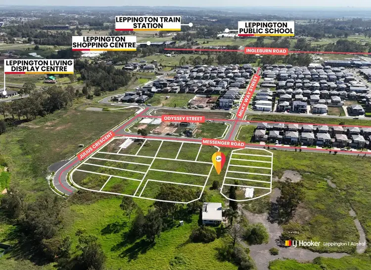 Third view of Homely land listing, 80 Heath Road, Leppington NSW 2179