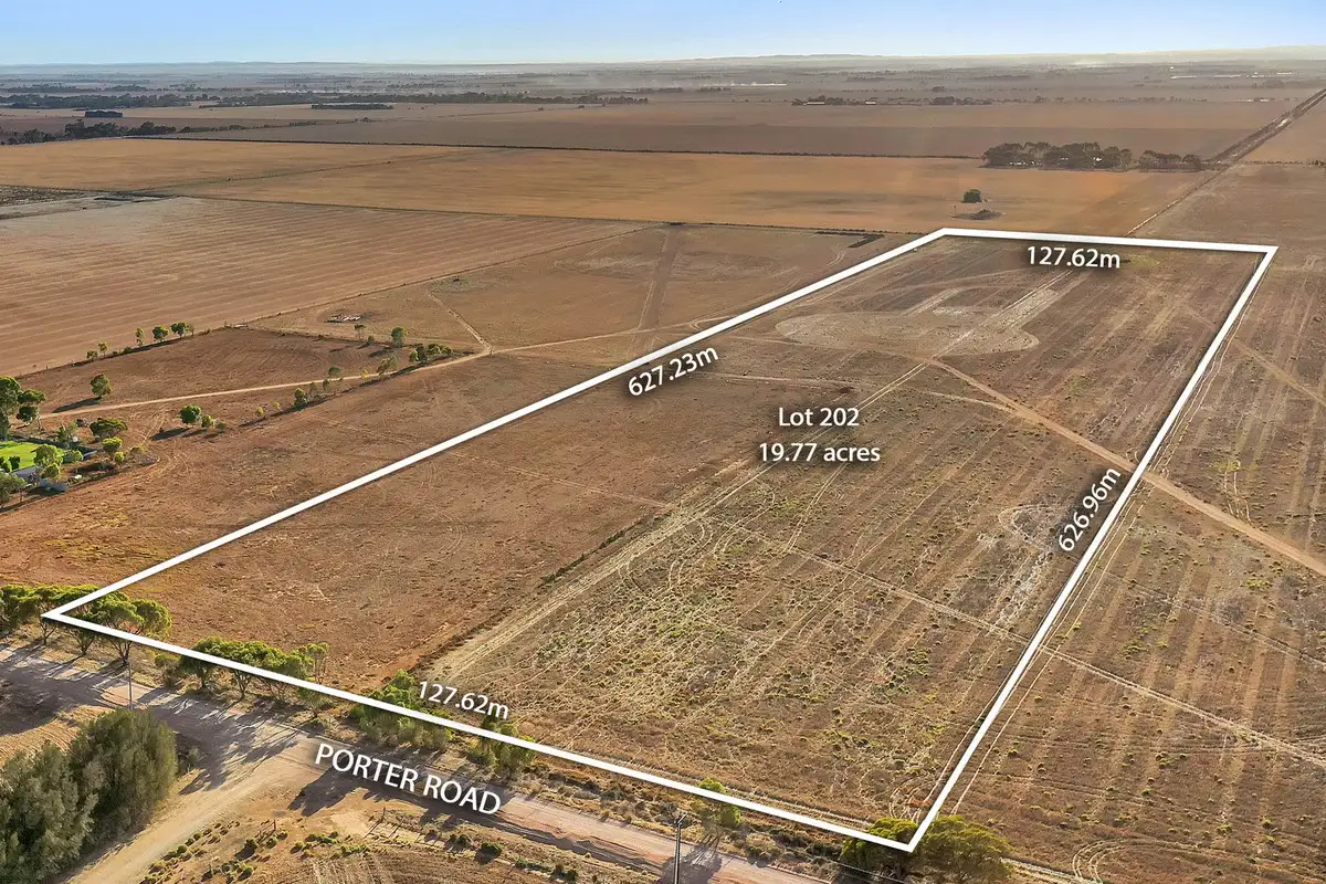 Main view of Homely land listing, 202 Porter Road, Korunye SA 5502