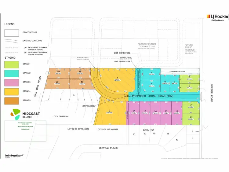 Fifth view of Homely land listing, Lot 13 Mountain View Estate, Old Bar NSW 2430