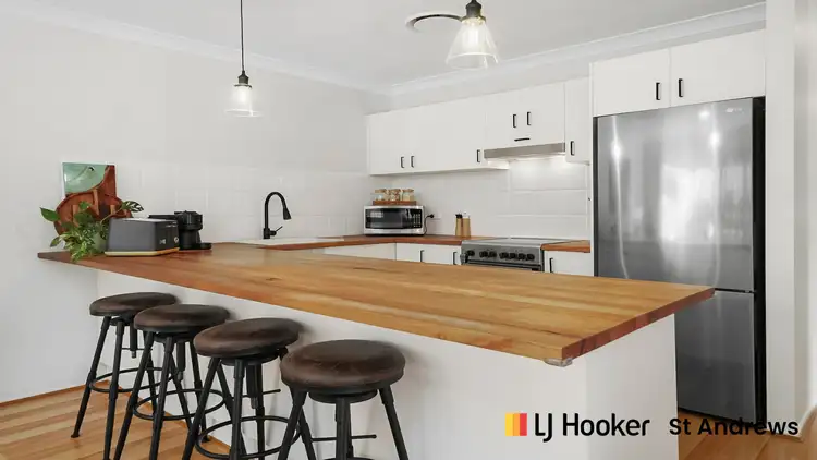 Second view of Homely semi-detached listing, 16 Hercules Close, Raby NSW 2566