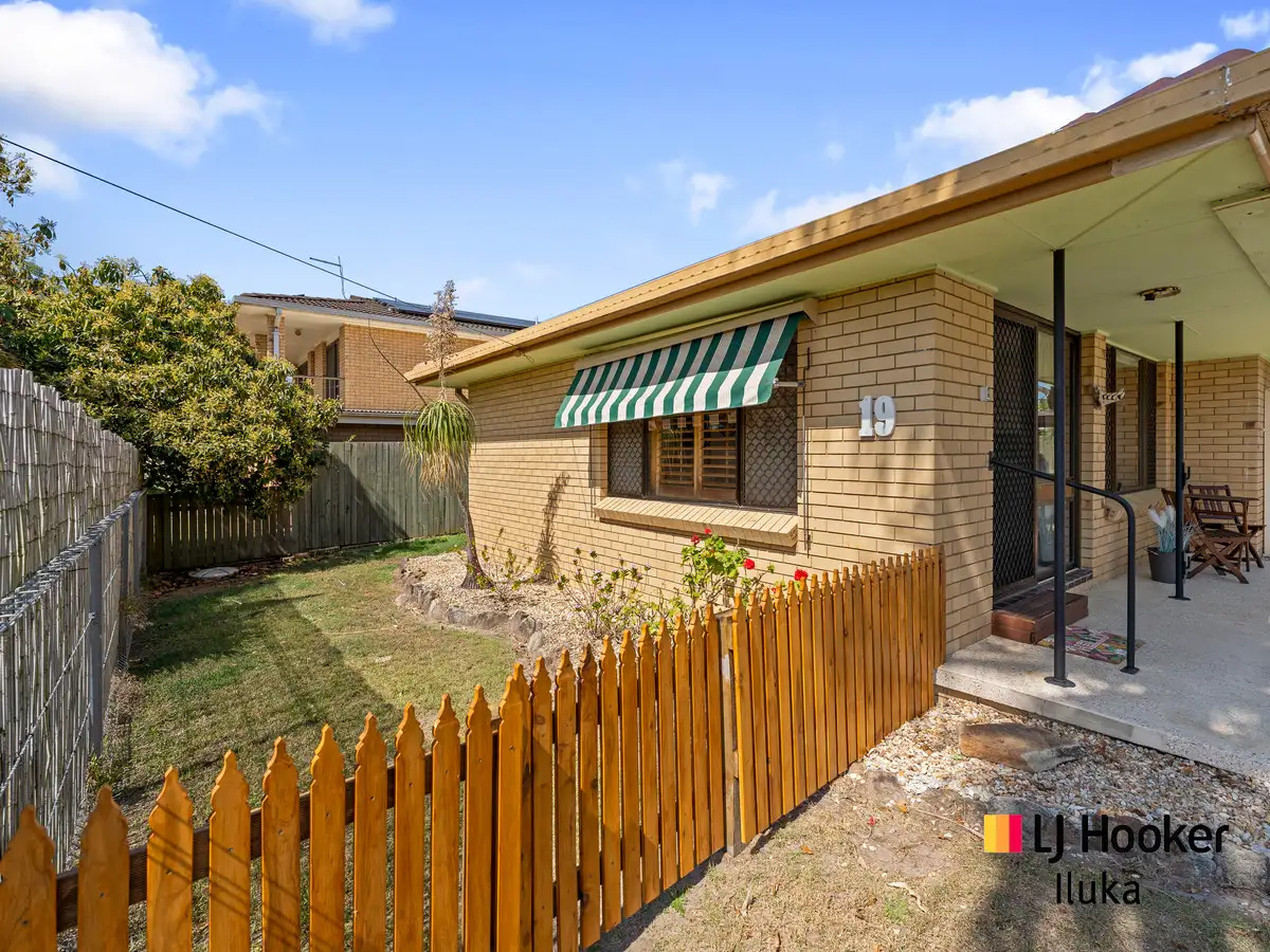 Main view of Homely semi-detached listing, 1/19 Ballanda Crescent, Iluka NSW 2466