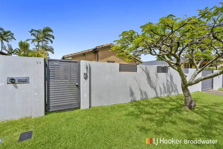 Main view of Homely semi-detached listing, 1/9 Stephanie Court, Labrador QLD 4215