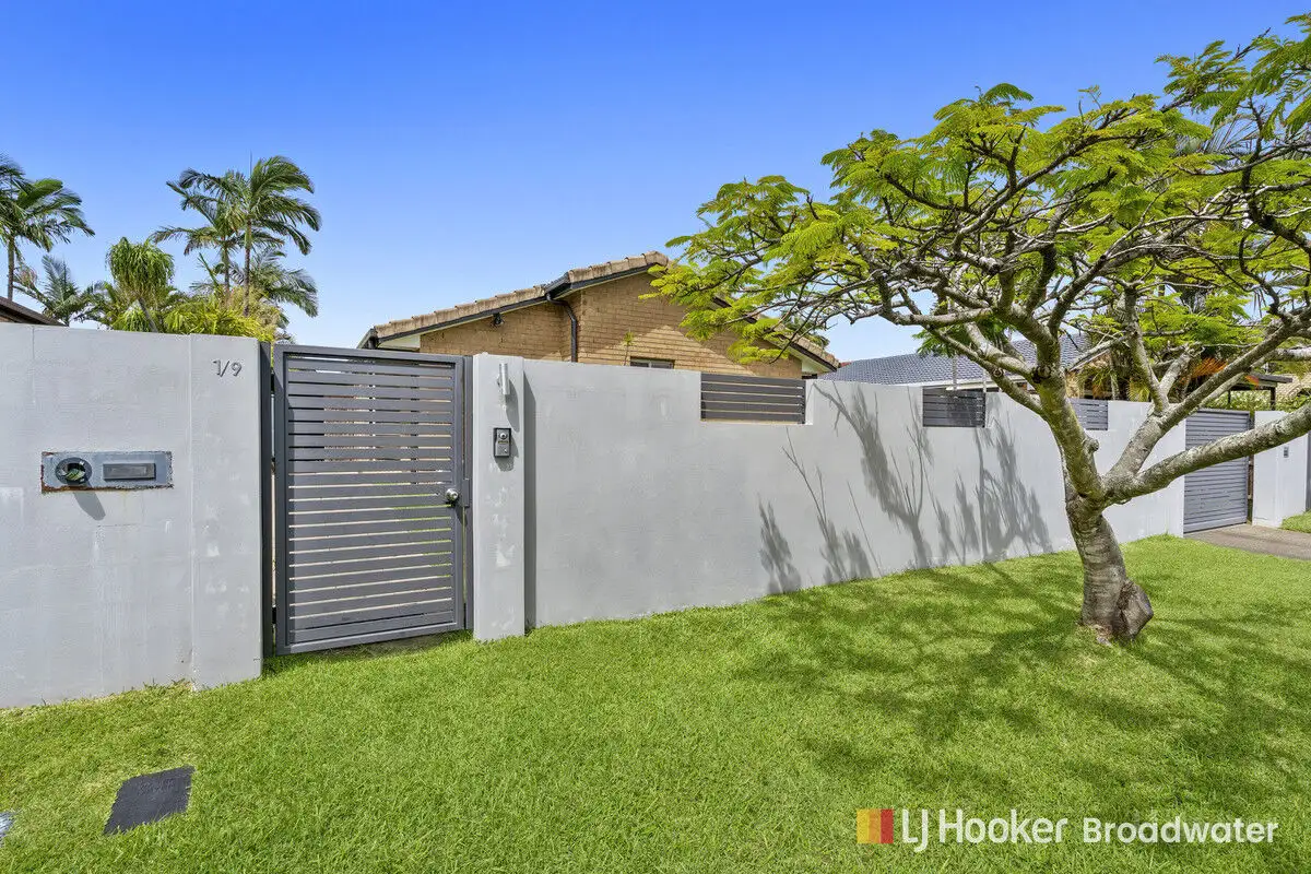 Main view of Homely semi-detached listing, 1/9 Stephanie Court, Labrador QLD 4215