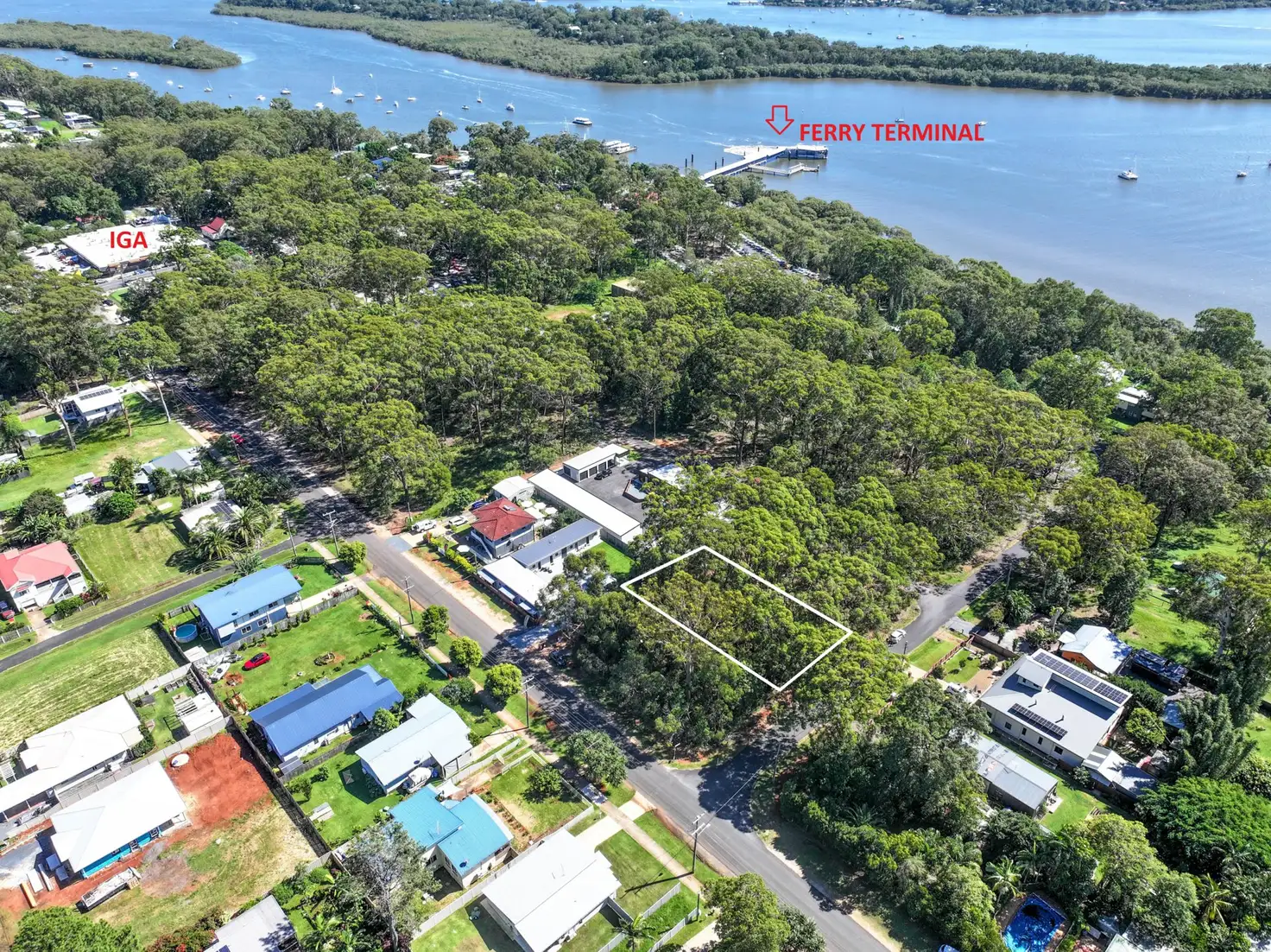 Main view of Homely land listing, 30 Hawthornden Drive, Russell Island QLD 4184