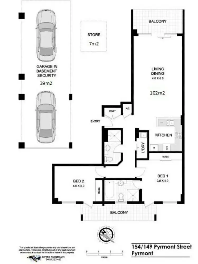 Seventh view of Homely apartment listing, 154/149 Pyrmont Street, Pyrmont NSW 2009
