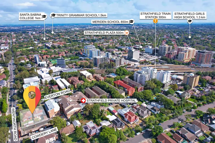 Main view of Homely house listing, 1 & 1A Everton Road, Strathfield NSW 2135