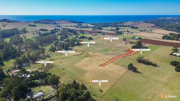 Main view of Homely land listing, 1 Village Lane, Somerset TAS 7322