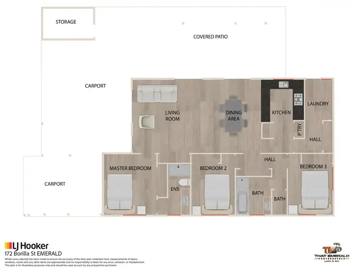 Fourth view of Homely house listing, 172 Borilla Street, Emerald QLD 4720