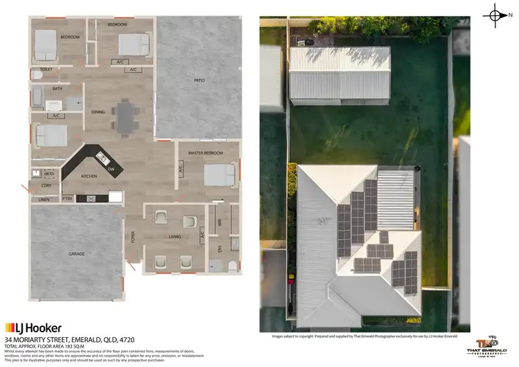 Third view of Homely house listing, 34 Moriarty Street, Emerald QLD 4720
