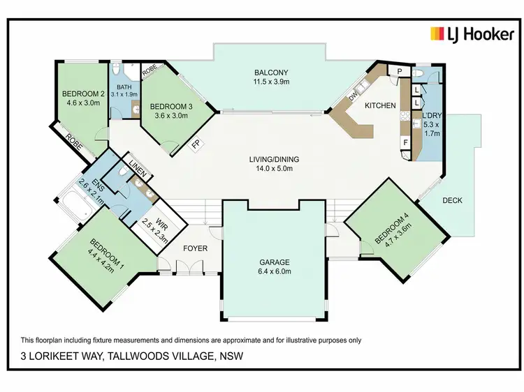 Sixth view of Homely house listing, 3 Lorikeet Way, Tallwoods Village NSW 2430
